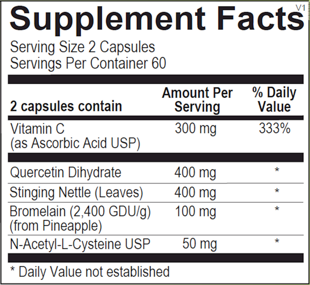 Natural D-Hist 120 Capsules