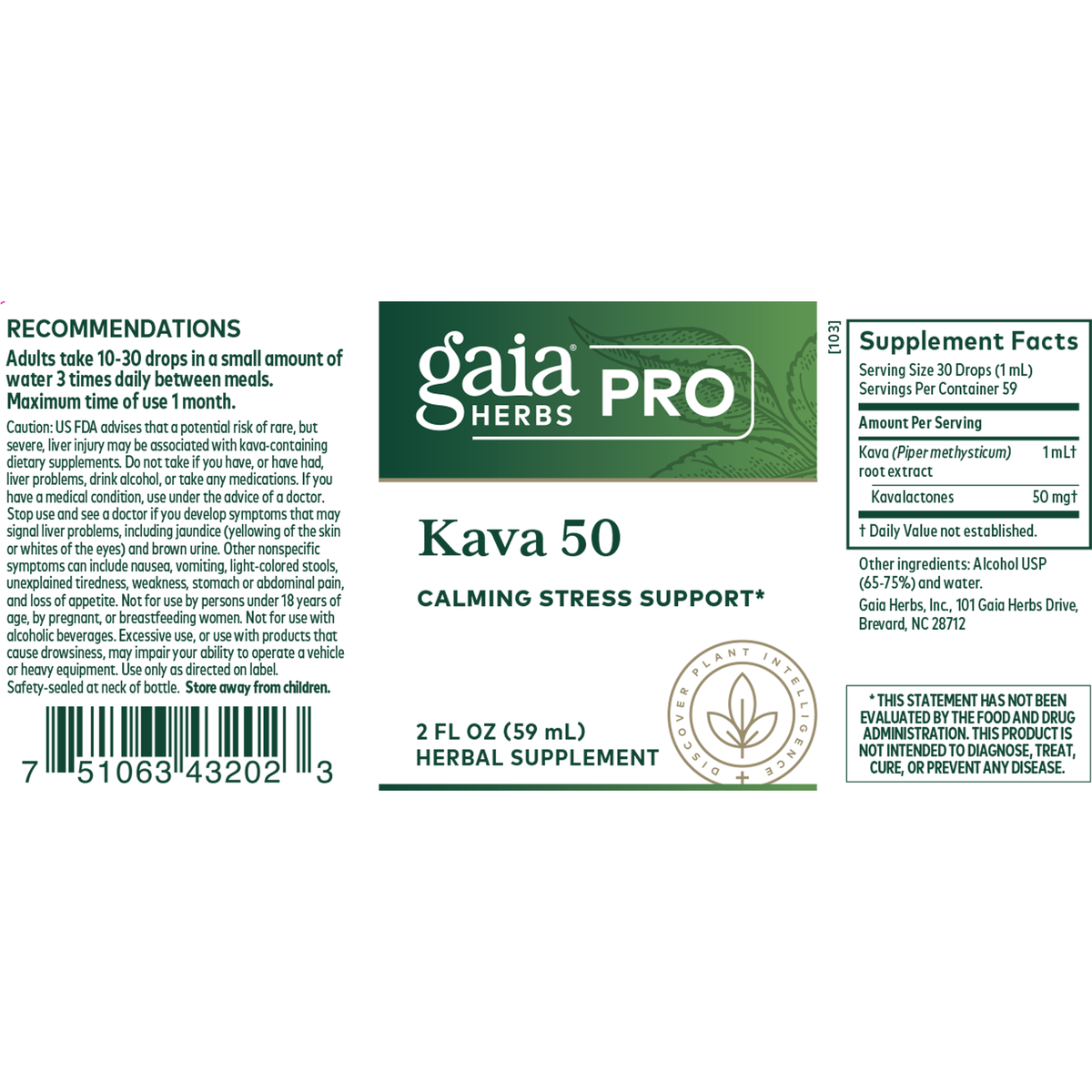 Kava 50 2 fl oz