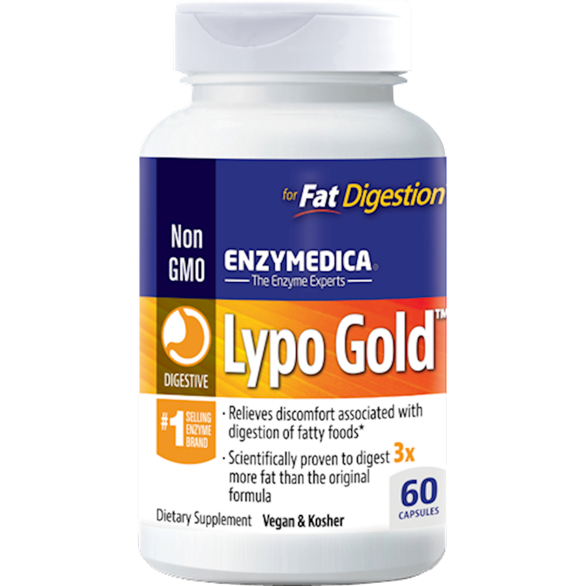 Lypo Gold 60 vegcaps (Alternative to Similase-Lipo by Integrative Therapeutics)