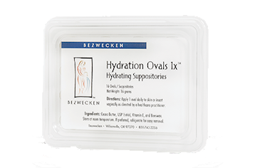 Hydration Ovals 1x - 16 oval suppositories/16 grams