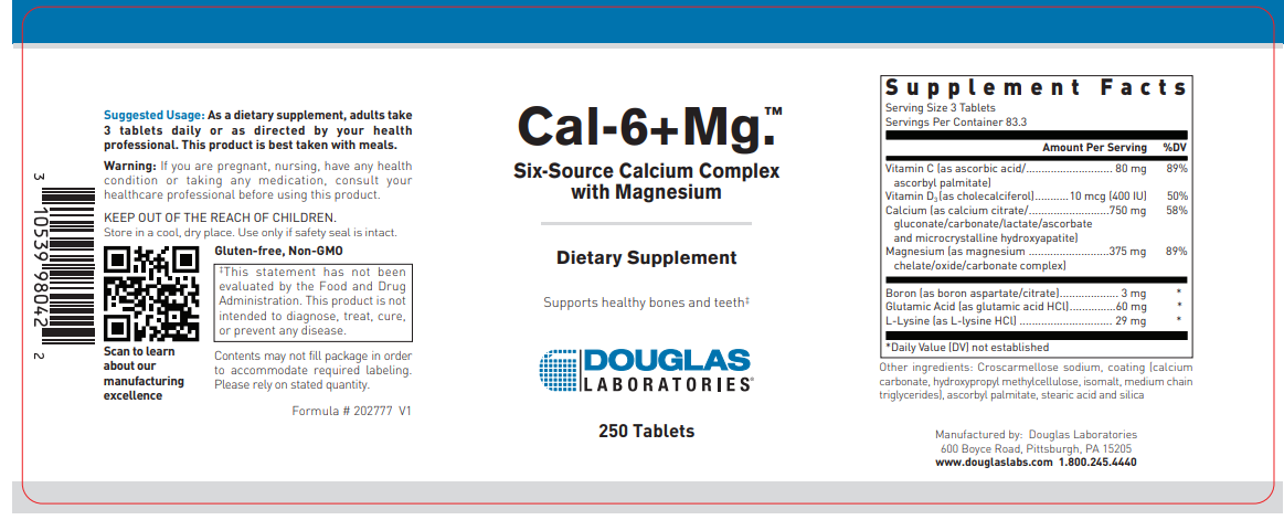 Cal-6+Mg™ 250 count - Special Order