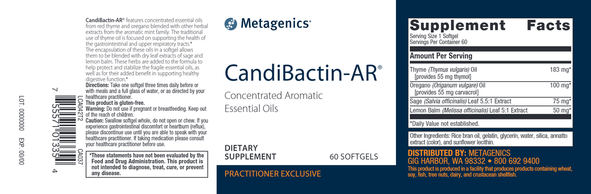 CandiBactin-AR 60 Softgels