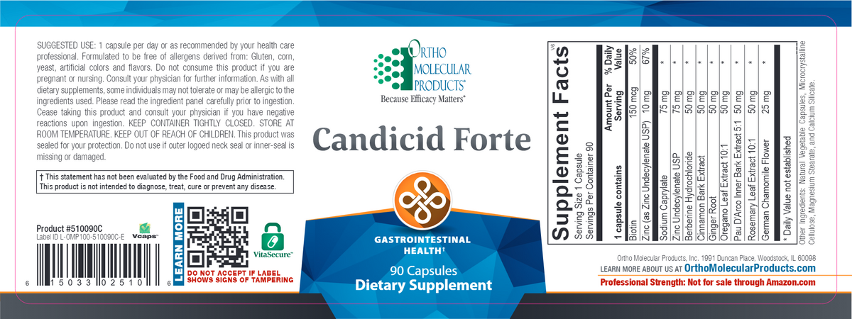 Candicid Forte 90 Vegecaps