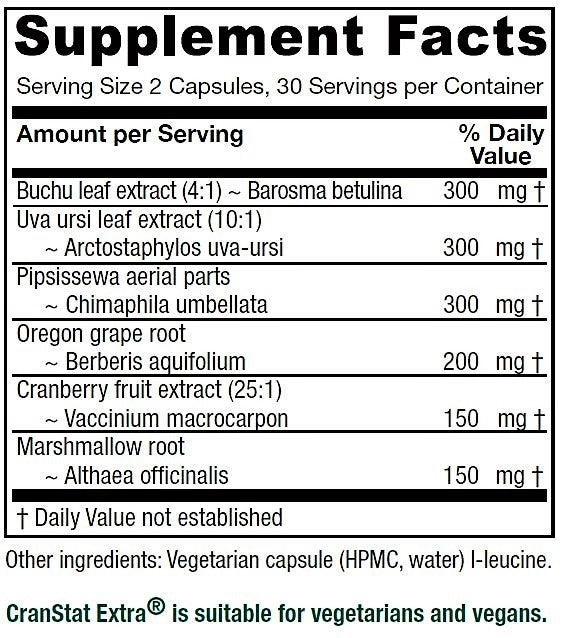 Cranstat Extra 60 Vegetarian Capsules