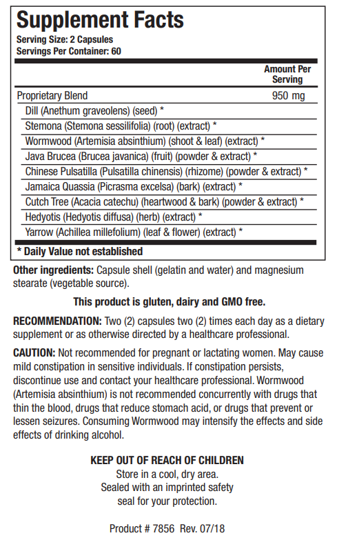 Dysbiocide 120 Capsules