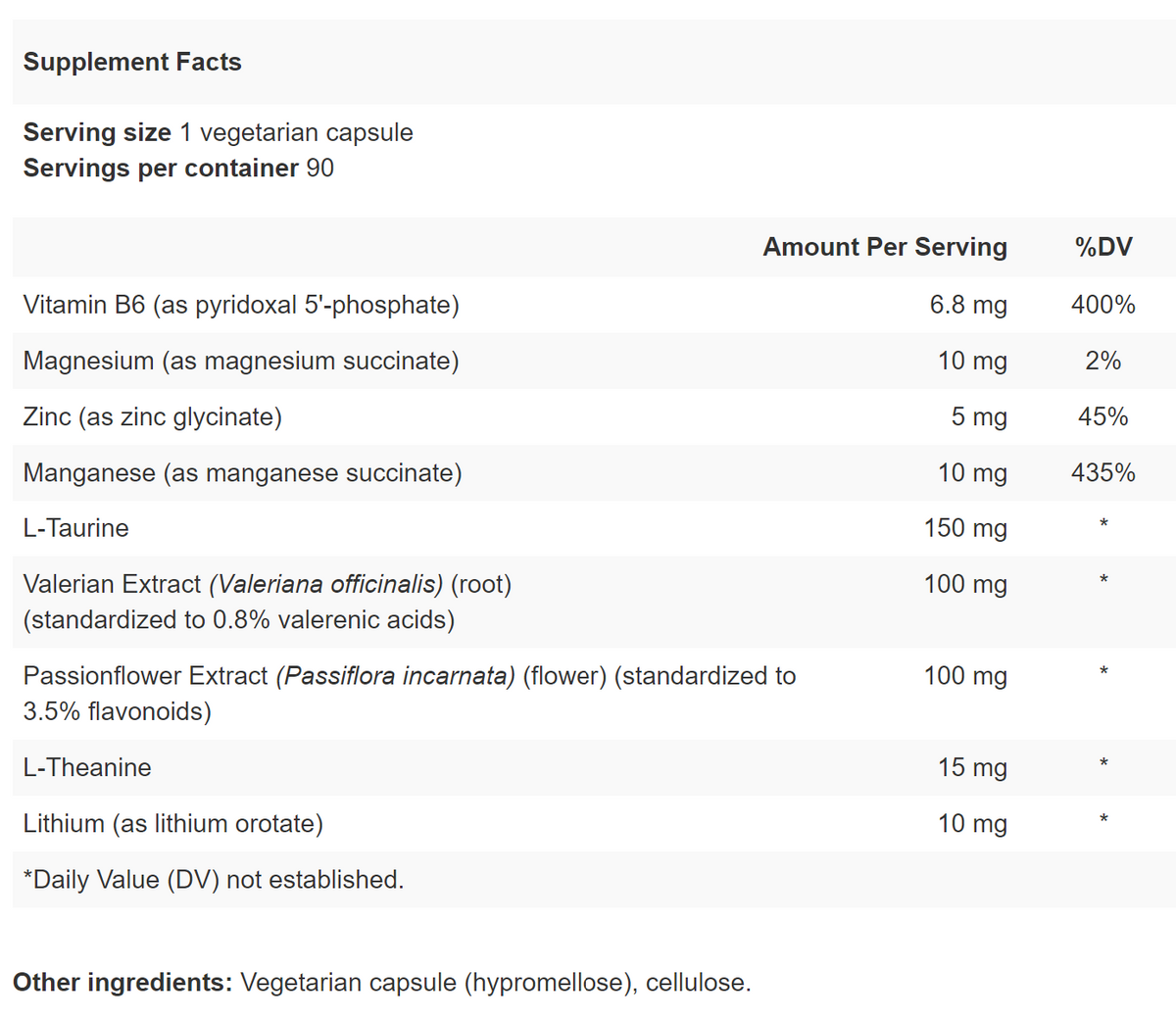 Gabatone Active (K-39 ) 90 Capsules