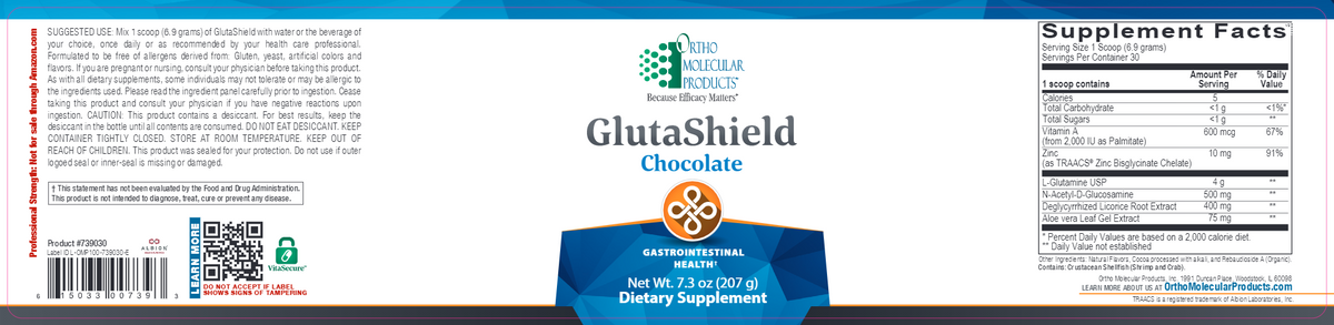 GlutaShield Chocolate 7.3 oz.