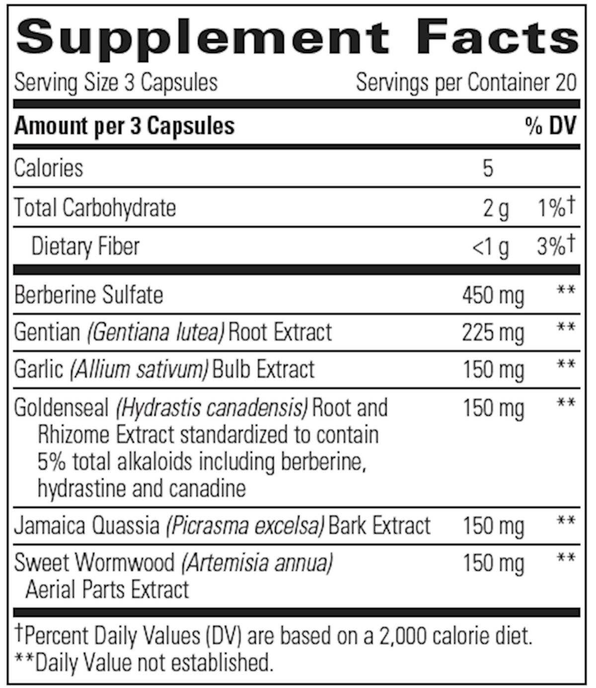 Para-Gard 60 Veg Capsules