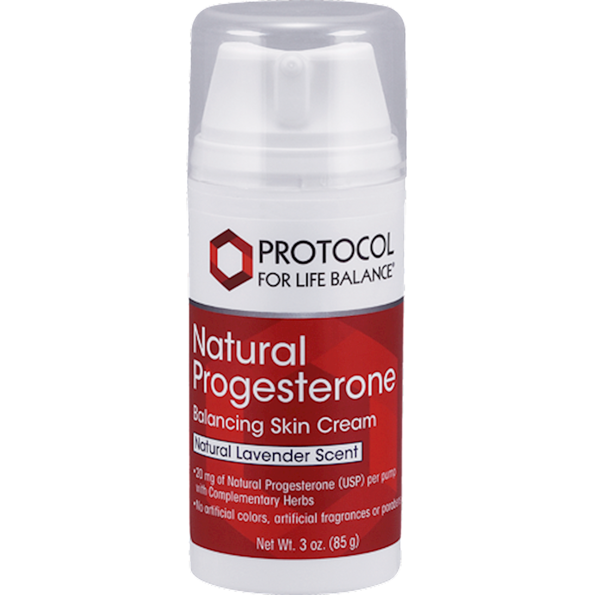 Progesterone Cream 3 oz. Lavender Scent