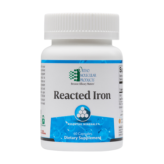 Reacted Iron 60 Capsules - LIMITED SUPPLY