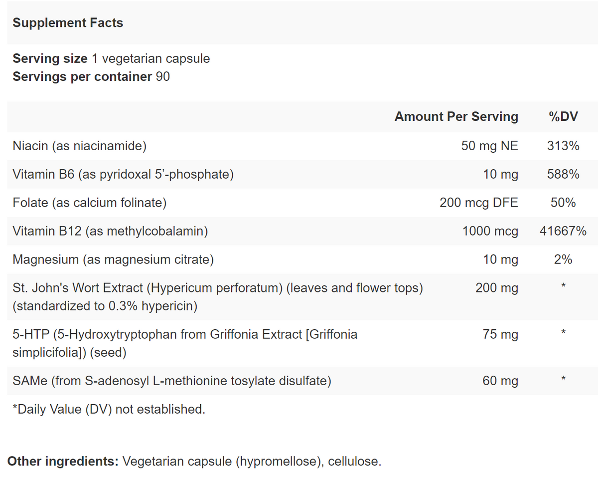 Serotone Active (K-38) 90 Capsules