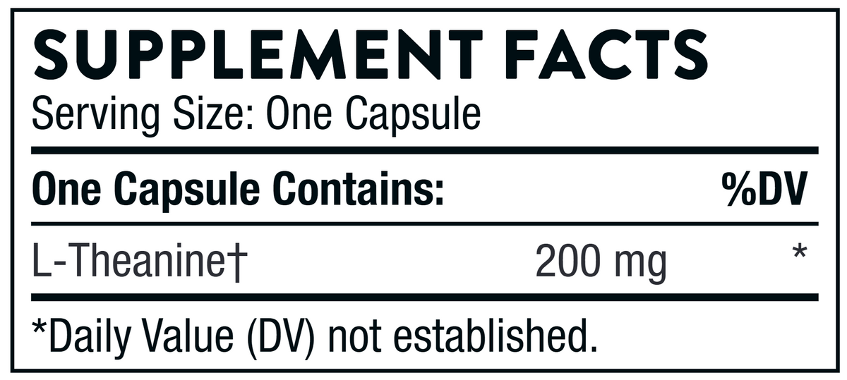 Theanine 90 caps