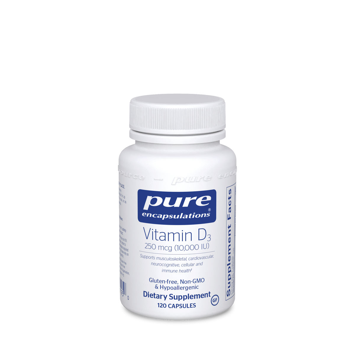 Vitamin D3 10,000 IU (250 mcg) 120 Capsules