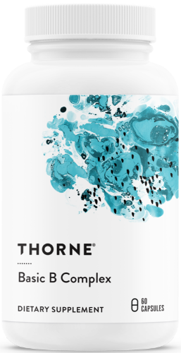 Basic B Complex contains active forms of the vitamins for enhanced availability to the tissues.* B vitamins are essential for healthy neurological function and energy production.*